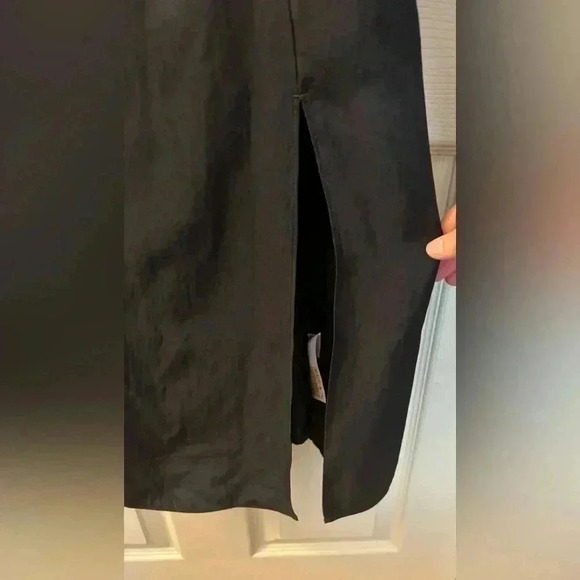 NWT Vince. Satin Ruffle Tank Dress - Picture 5 of 8